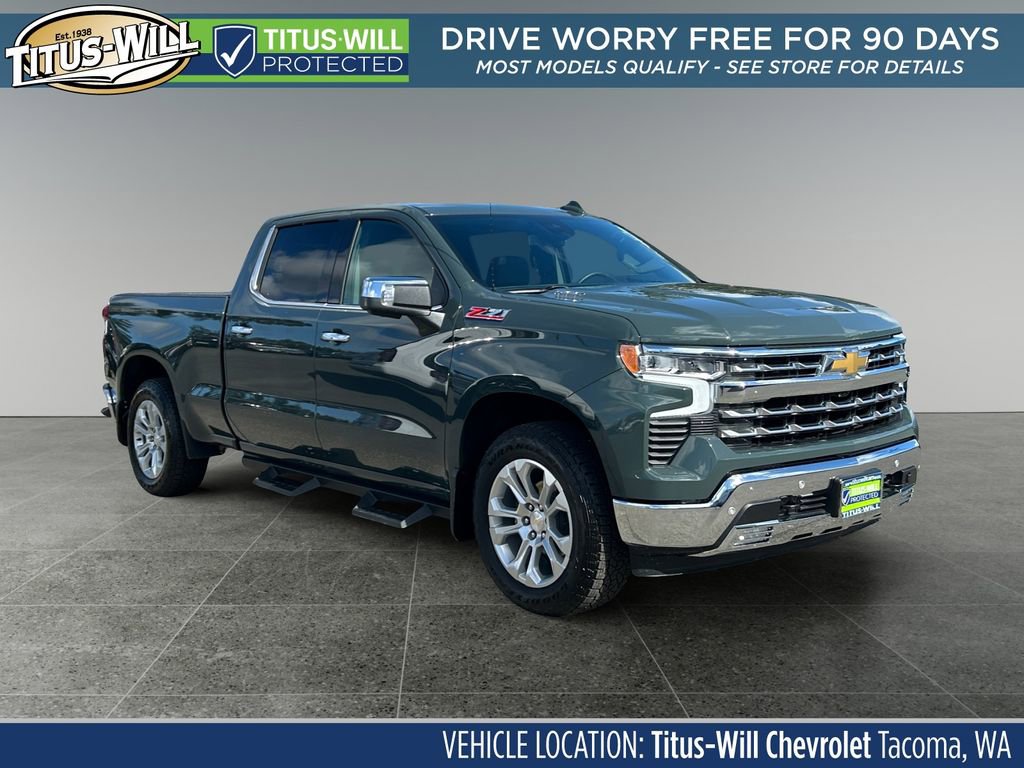Used 2025 Chevrolet Silverado 1500 LTZ w/ LTZ Premium Package AWD/4WD image 1