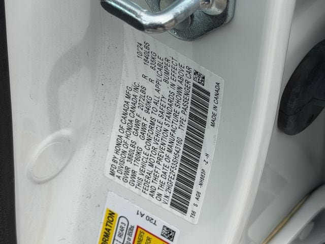 Certified 2025 Honda Civic Sport image 24