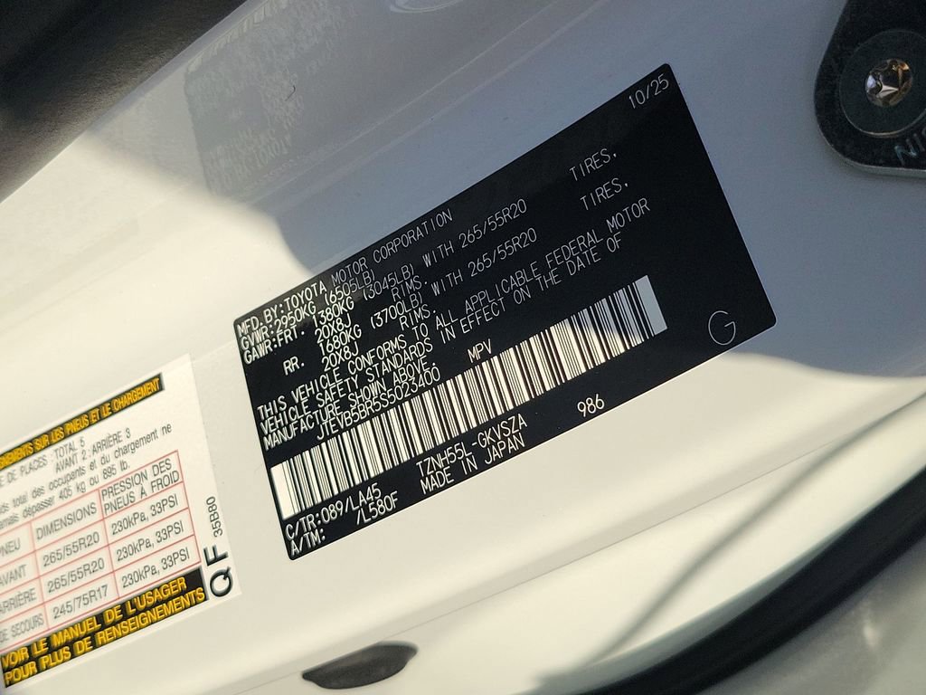 New 2025 Toyota 4Runner Limited image 50