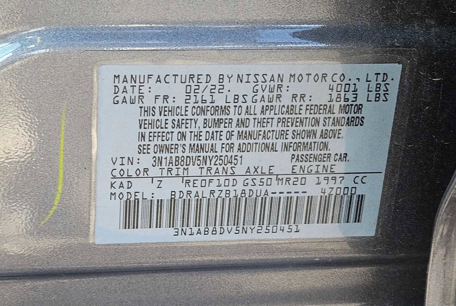 Used 2022 Nissan Sentra SR image 22