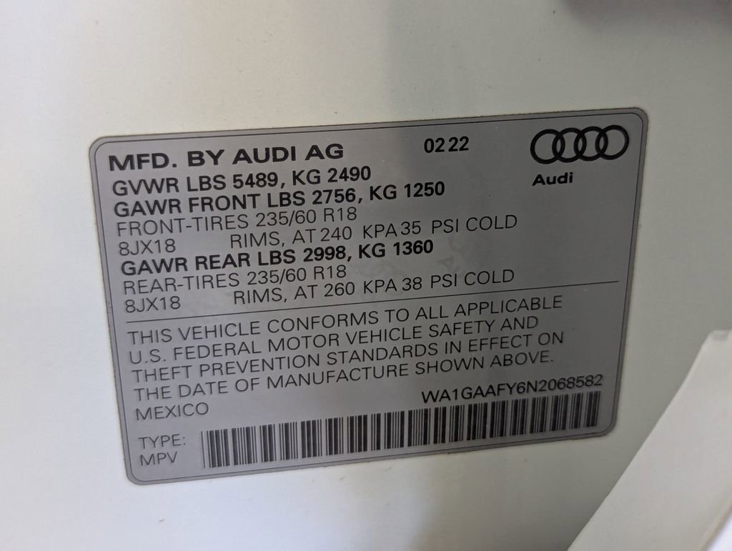 Used 2022 Audi Q5 2.0T Premium AWD/4WD image 81
