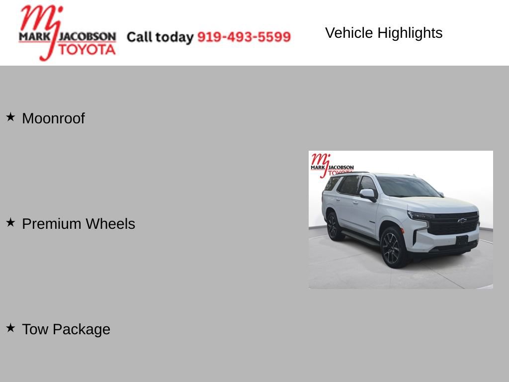 Used 2024 Chevrolet Tahoe RST w/ Luxury Package image 8