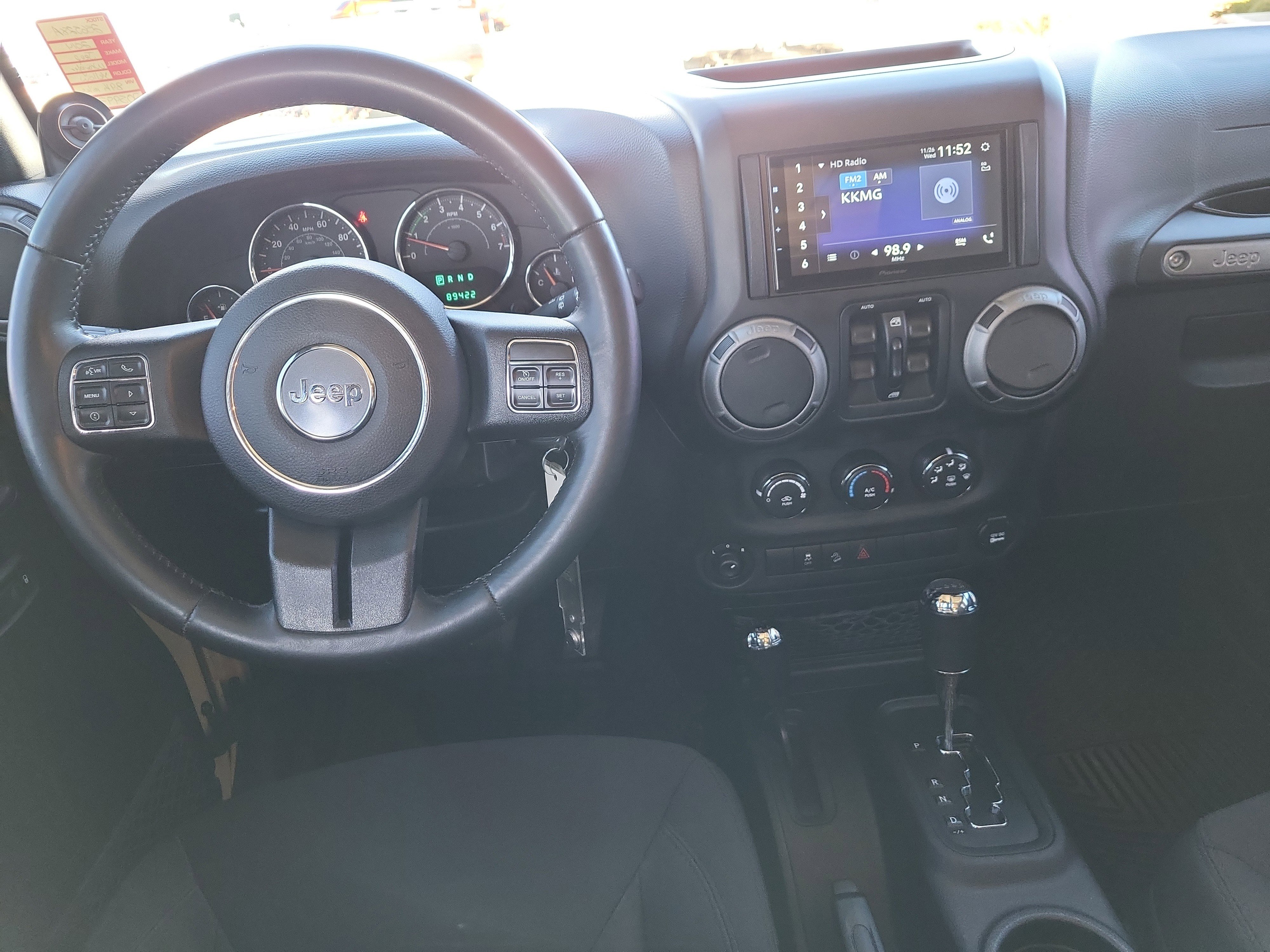 Used 2014 Jeep Wrangler Unlimited Sport w/ Quick Order Package 24S image 9