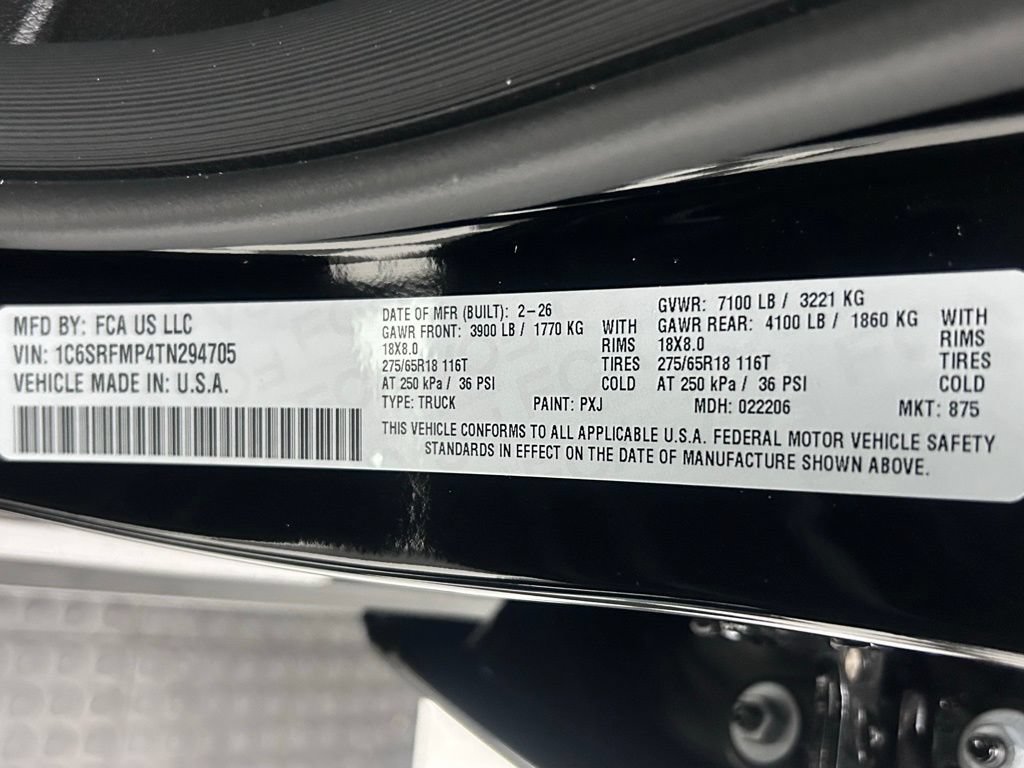 New 2026 RAM 1500 Big Horn AWD/4WD image 20