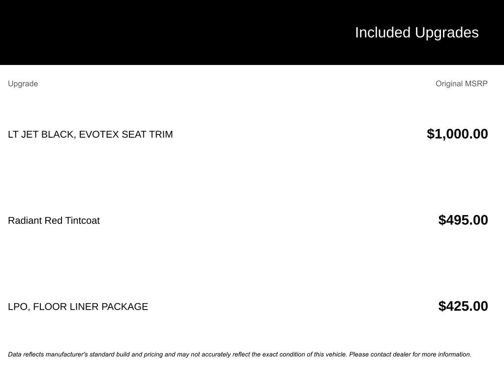 New 2026 Chevrolet Traverse LT w/ LPO, Floor Liner Package image 4