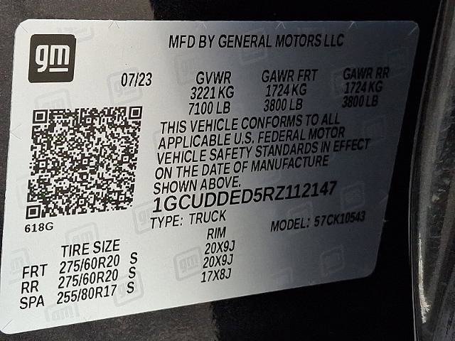 Used 2024 Chevrolet Silverado 1500 LT w/ Z71 Off-Road Package image 26