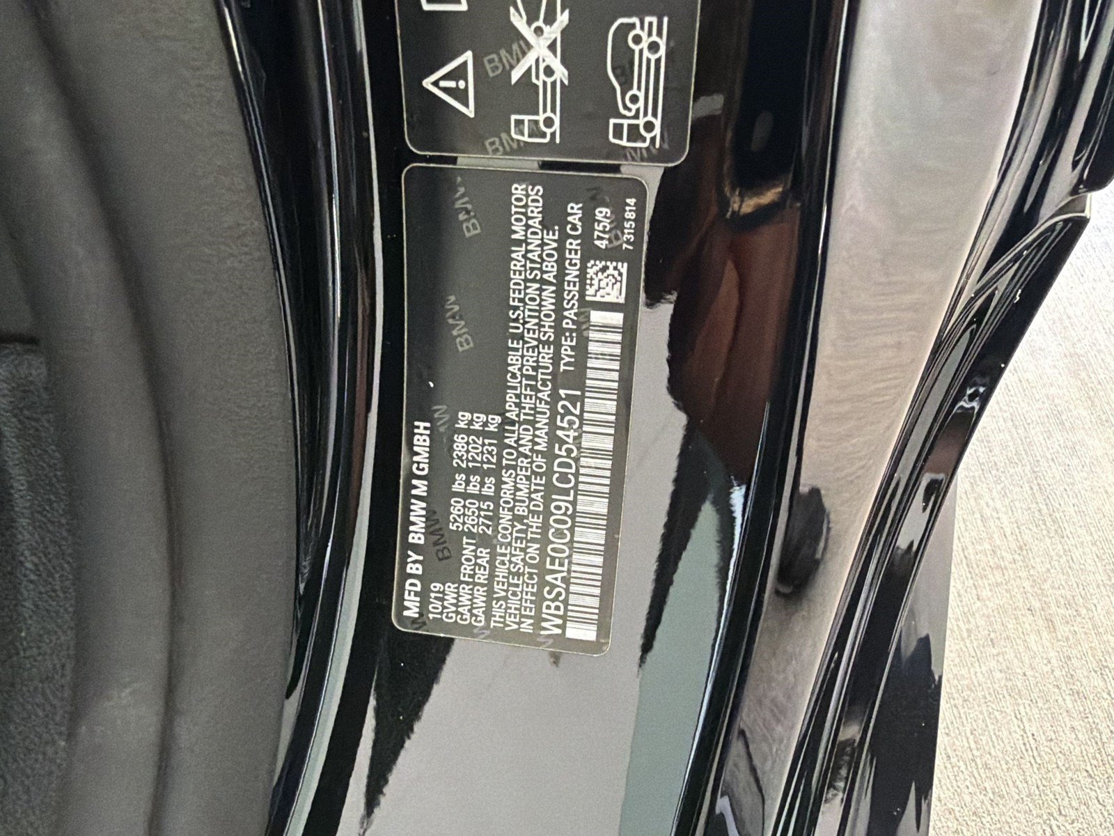 Used 2020 BMW M8 Coupe w/ Driving Assistance Package AWD/4WD image 17