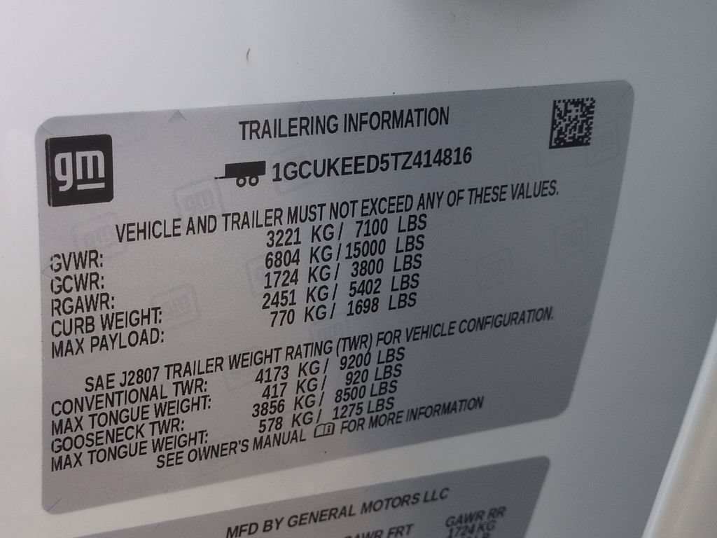 New 2026 Chevrolet Silverado 1500 RST w/ Dark Appearance Package AWD/4WD image 31