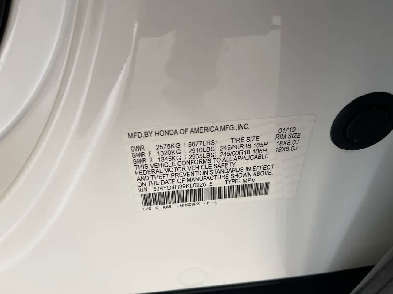 Used 2019 Acura MDX SH-AWD image 28