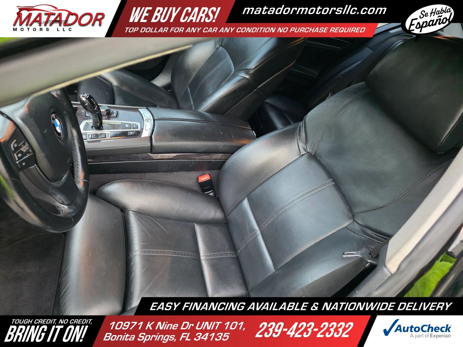 Used 2009 BMW 750i w/ Sport Pkg RWD image 11