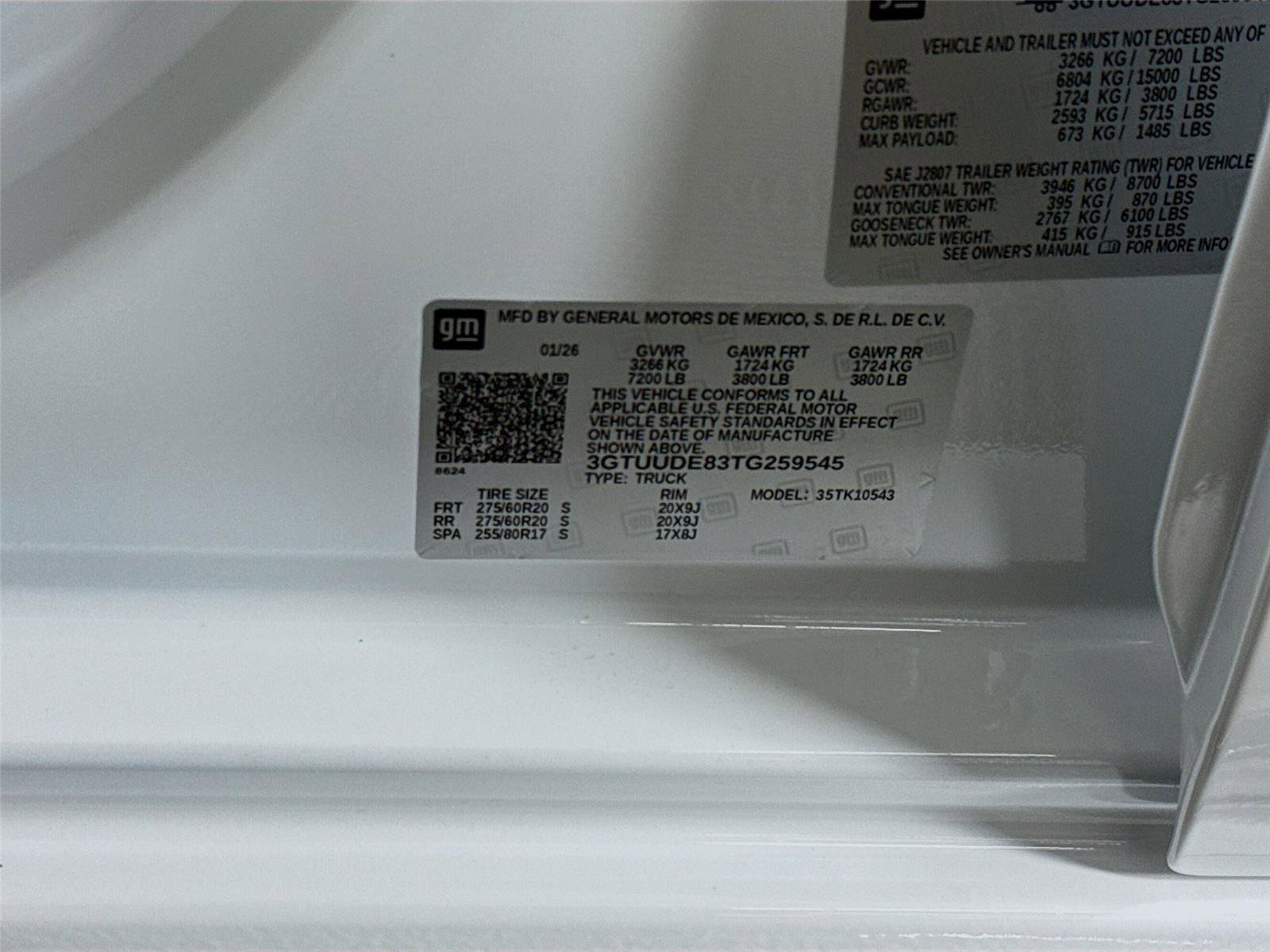 New 2026 GMC Sierra 1500 SLT w/ SLT Premium Plus Package AWD/4WD image 27