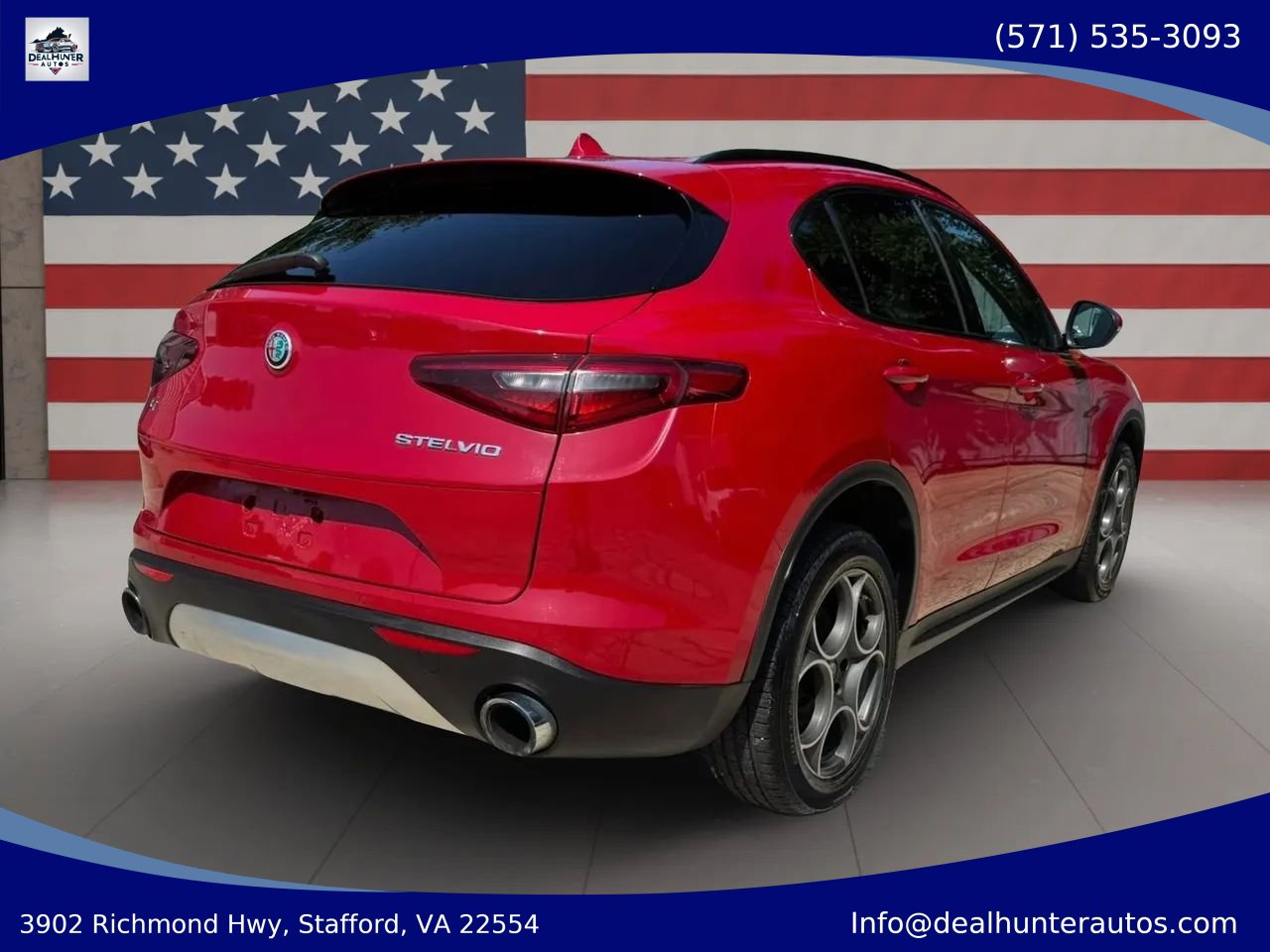Used 2018 Alfa Romeo Stelvio Sport w/ Quick Order Package 22J Sport AWD/4WD image 5