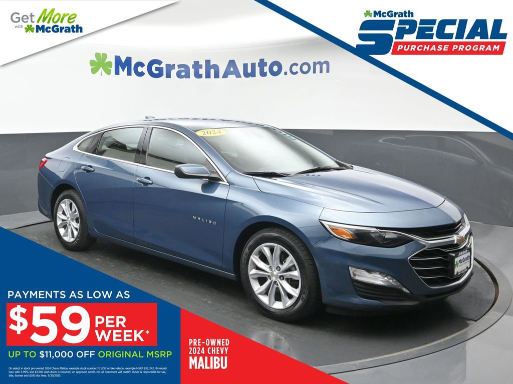 Certified 2024 Chevrolet Malibu LT image 1