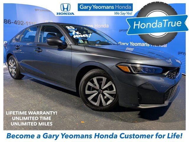 Certified 2025 Honda Civic LX image 1