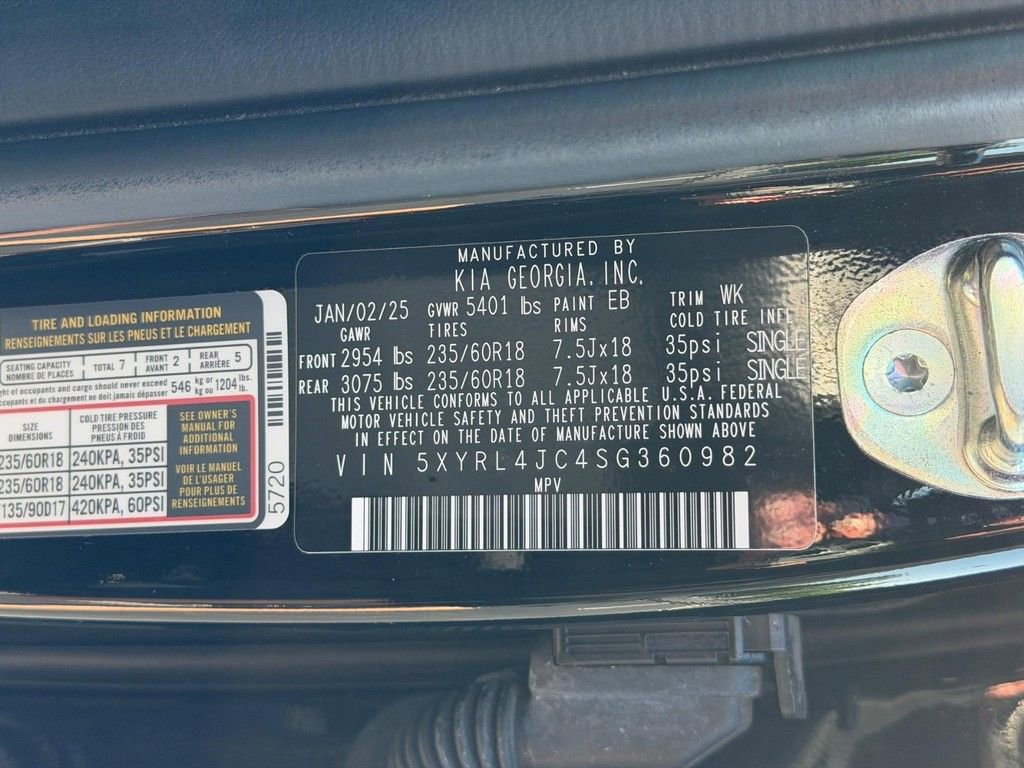 Used 2025 Kia Sorento S w/ Panoramic Sunroof Package FWD image 25