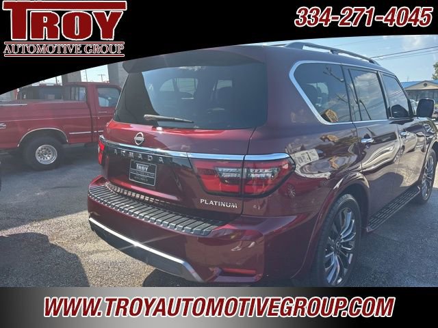Used 2021 Nissan Armada Platinum w/ Captain's Chairs Package RWD image 11