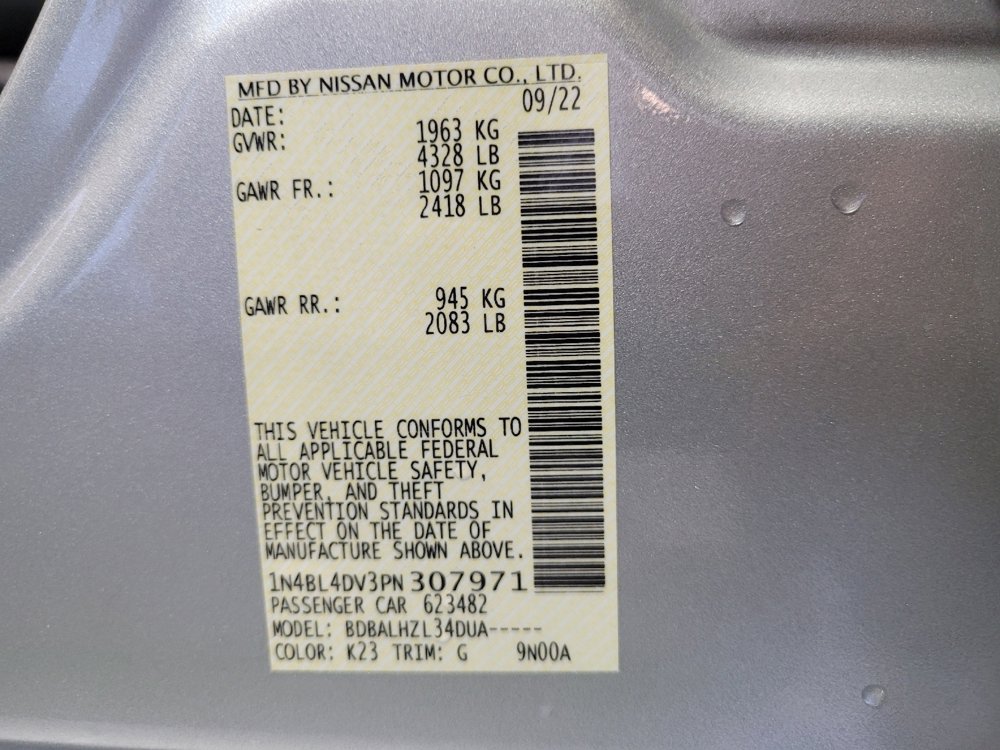 Used 2023 Nissan Altima 2.5 SV image 33