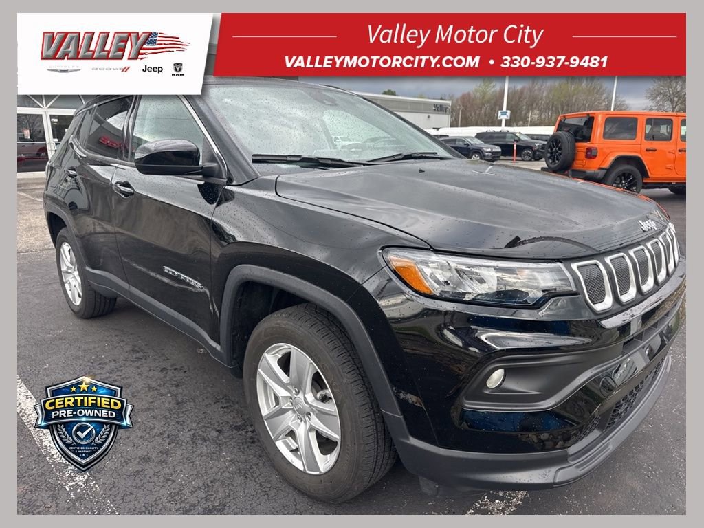 Used 2022 Jeep Compass Latitude w/ Sun and Sound Group 360° Tour