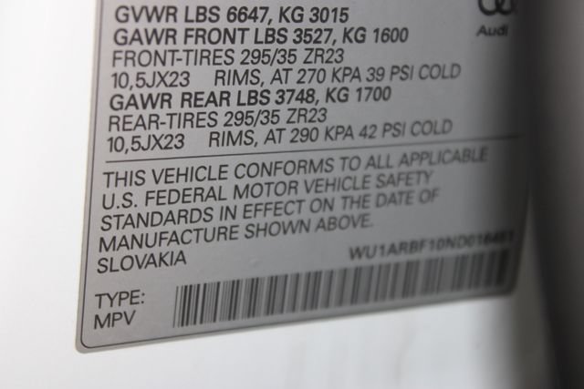 Used 2022 Audi RS Q8 AWD/4WD image 30