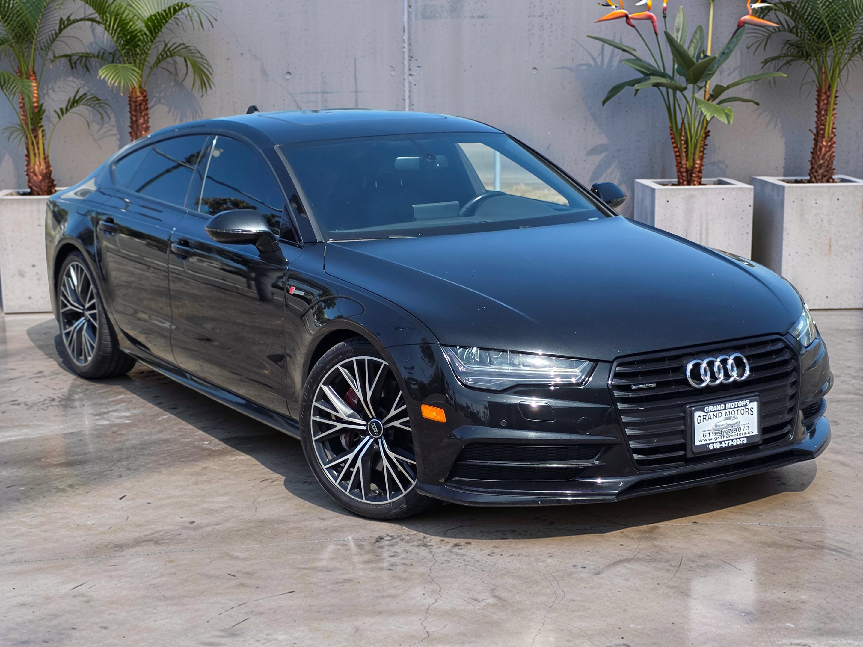 Used 2017 Audi A7 3.0T Premium Plus w/ Black Optic Package AWD/4WD image 2
