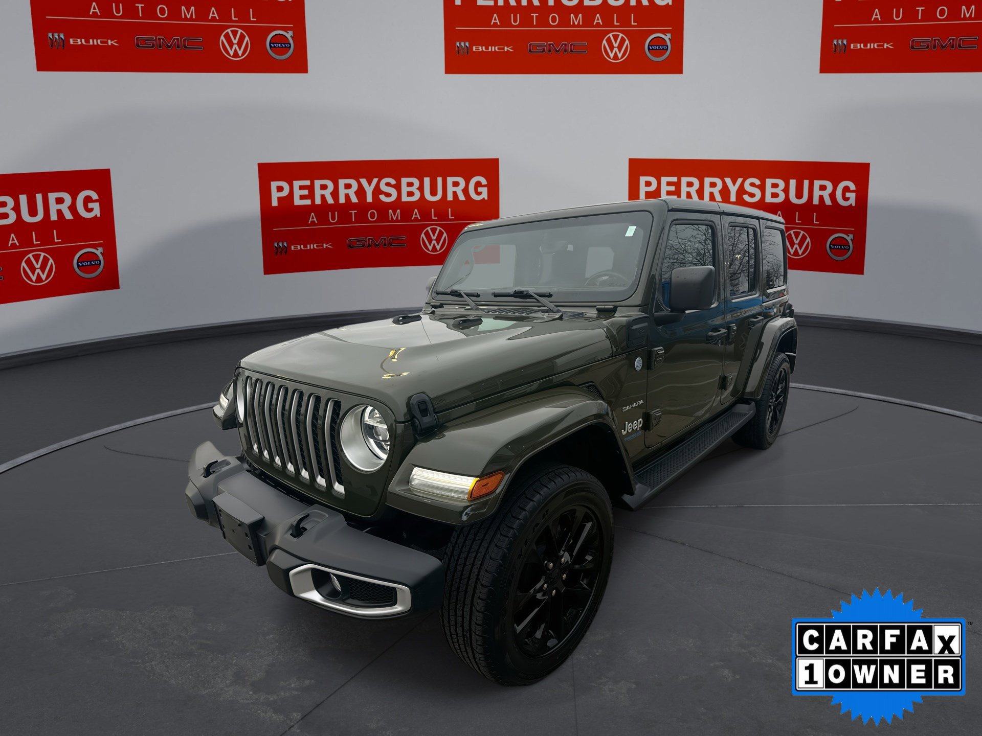 Used 2021 Jeep Wrangler Unlimited Sahara w/ Cold Weather Group image 1