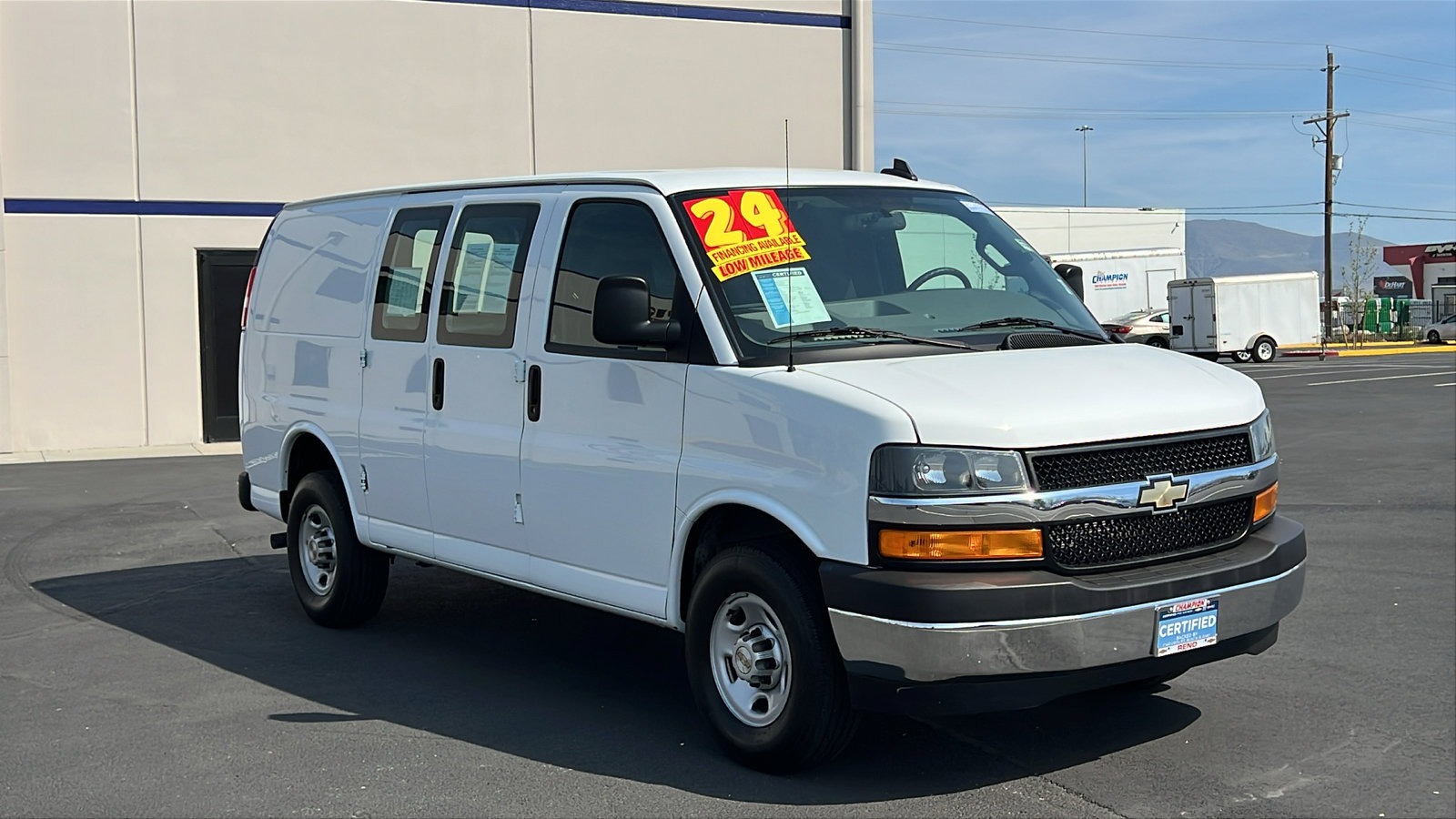 Certified 2024 Chevrolet Express 2500 w/ Driver Convenience Package RWD image 3