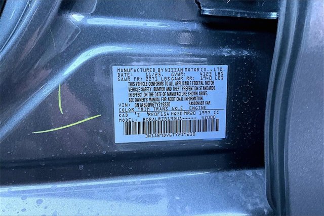 New 2026 Nissan Sentra SR w/ Floor Mat Package image 15