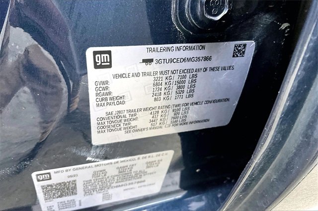 Used 2021 GMC Sierra 1500 Elevation w/ X31 Off-Road Package image 6