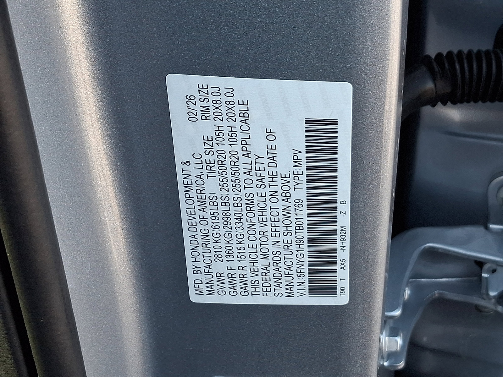 New 2026 Honda Pilot Black Edition image 10