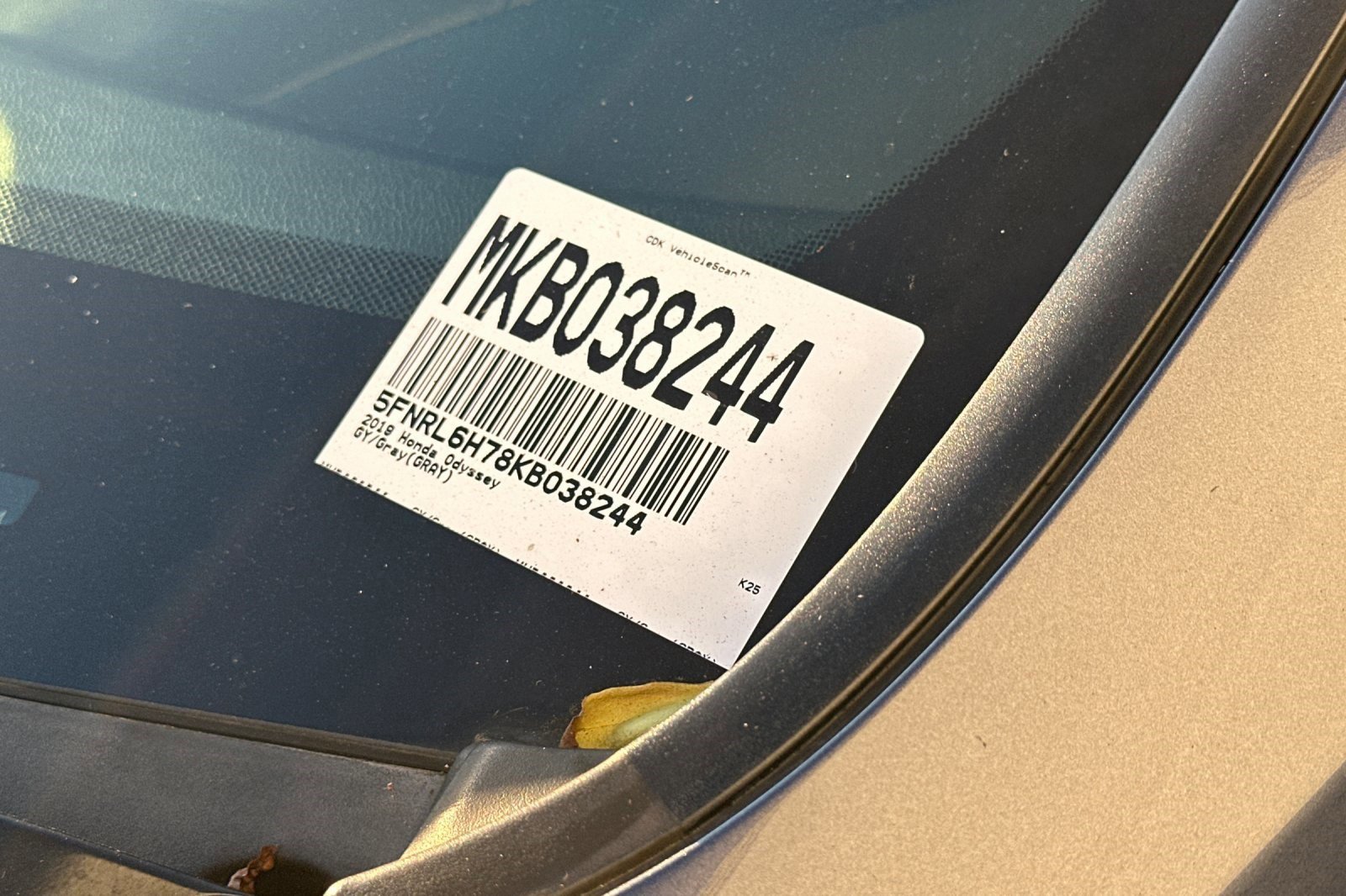 Certified 2019 Honda Odyssey EX-L image 20