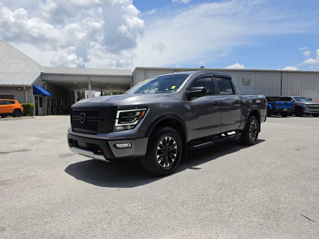 Used 2024 Nissan Titan PRO-4X w/ Off Road Protection Package AWD/4WD image 2