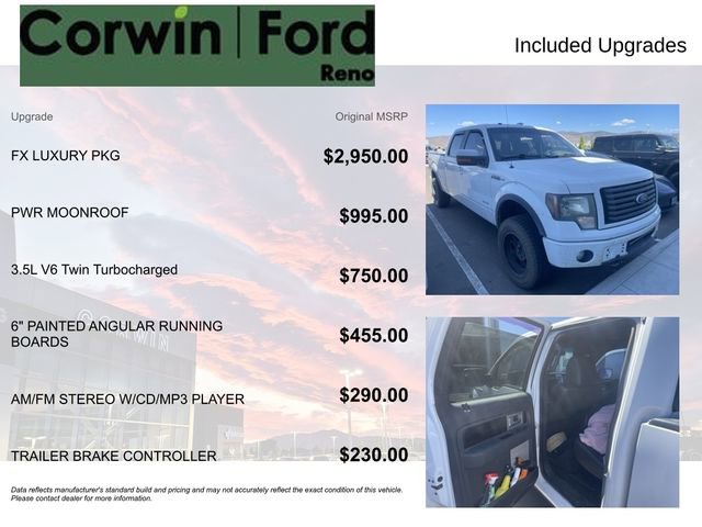 Used 2011 Ford F150 FX4 w/ FX Luxury Pkg AWD/4WD image 8