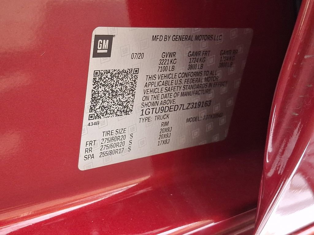 Used 2020 GMC Sierra 1500 SLT w/ SLT Premium Plus Package image 31