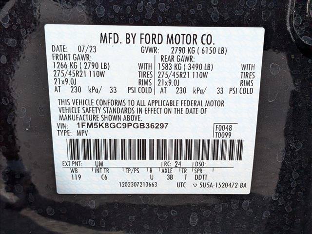 Used 2023 Ford Explorer ST w/ Equipment Group 401A AWD/4WD image 16