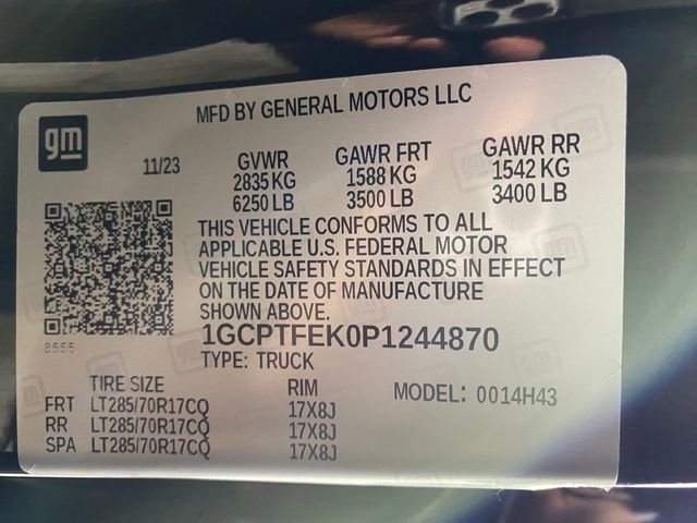 Certified 2023 Chevrolet Colorado ZR2 image 31