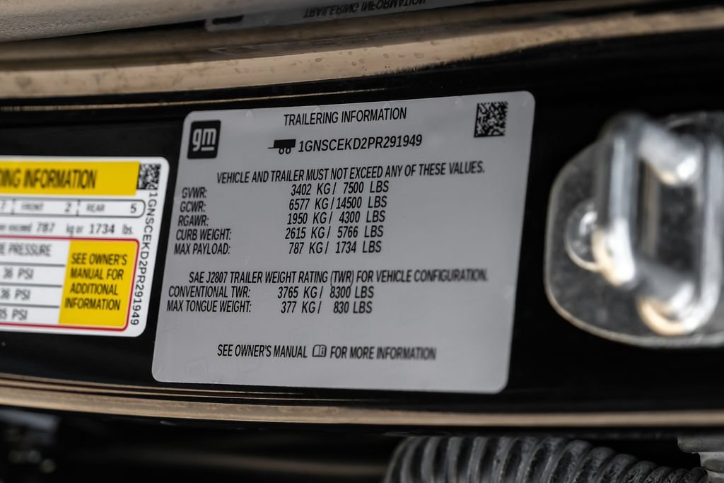 Used 2023 Chevrolet Suburban RST w/ Luxury Package RWD image 65