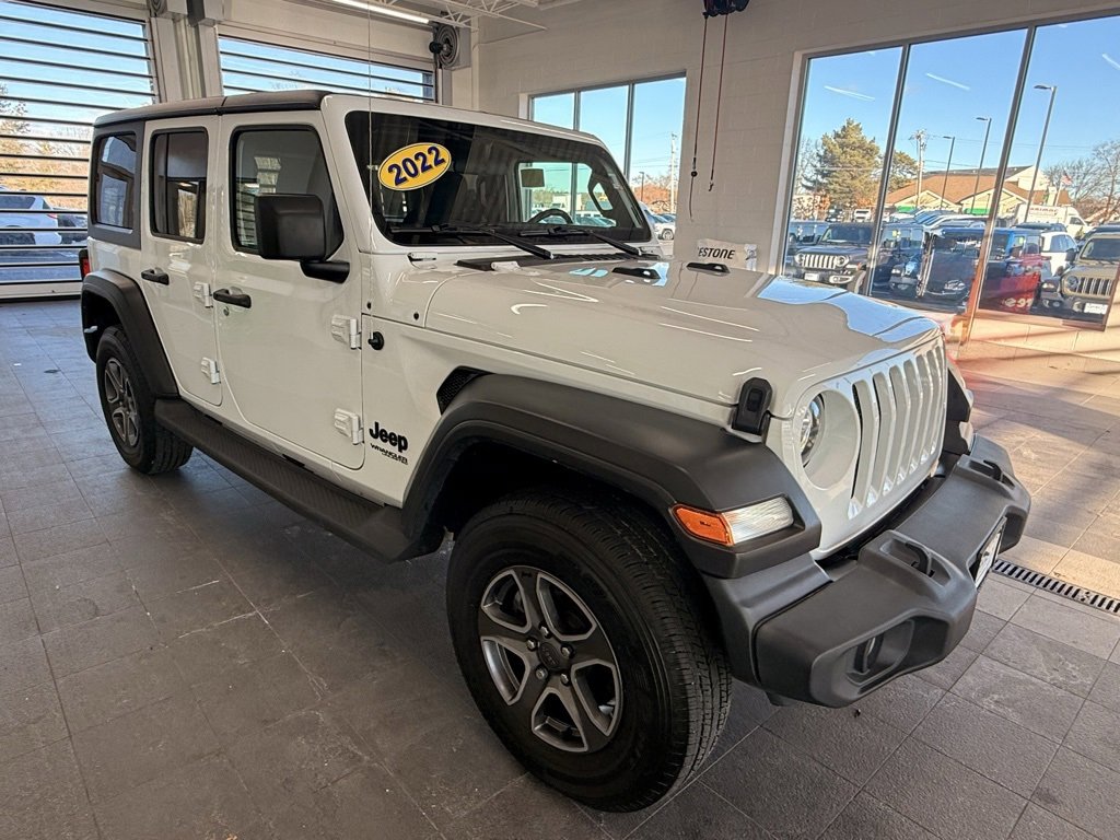 Certified 2022 Jeep Wrangler Unlimited Sport