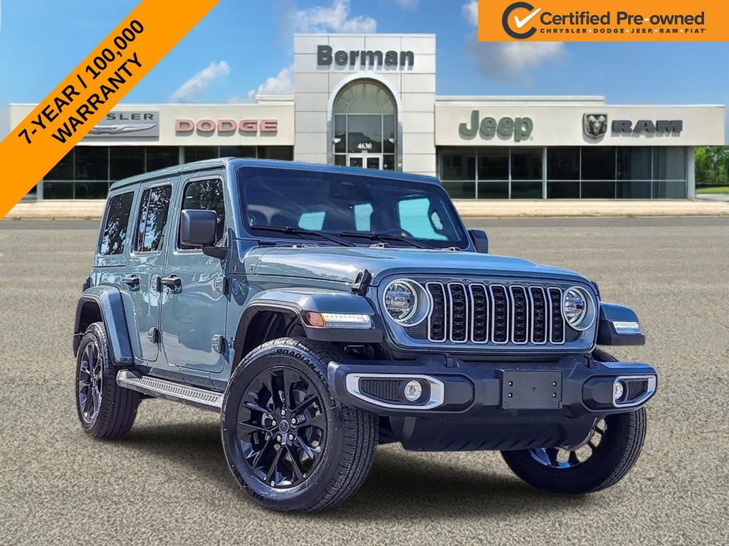 Certified 2025 Jeep Wrangler Unlimited Sahara AWD/4WD image 1