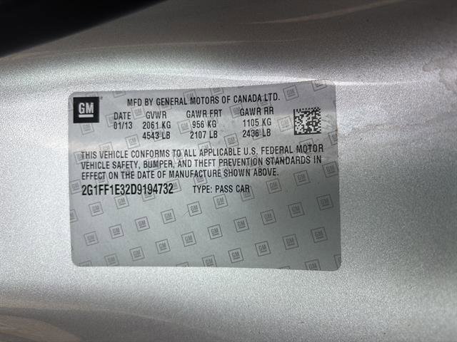 Used 2013 Chevrolet Camaro LT w/ Rear Vision Package RWD image 19