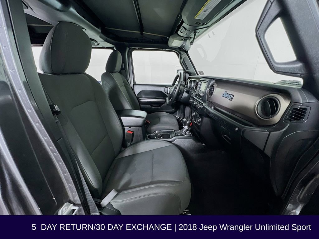 Used 2018 Jeep Wrangler Unlimited Sport AWD/4WD image 32