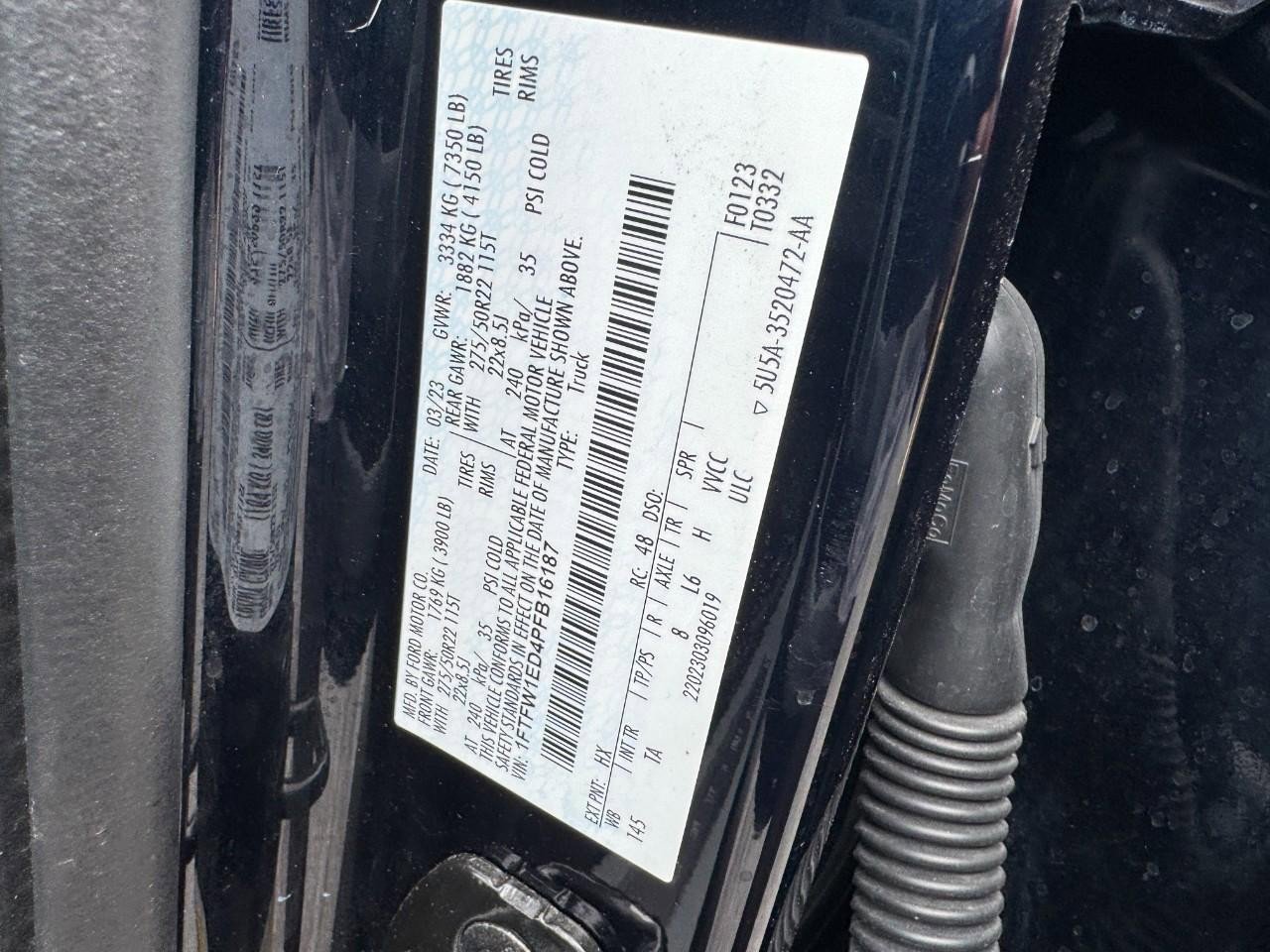 Used 2023 Ford F150 Limited AWD/4WD image 25