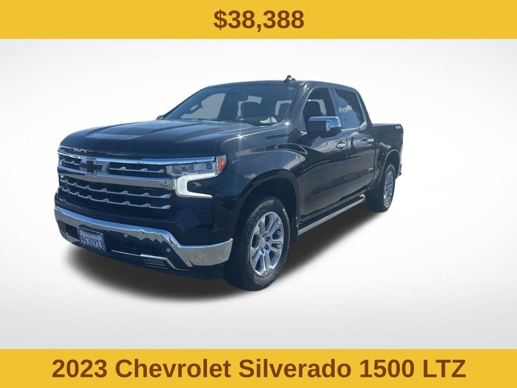 Used 2023 Chevrolet Silverado 1500 LTZ w/ LPO, Dark Essentials Package image 2