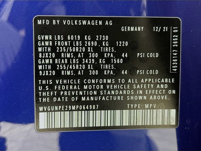 Used 2021 Volkswagen ID.4 Pro S w/ Gradient Package image 33