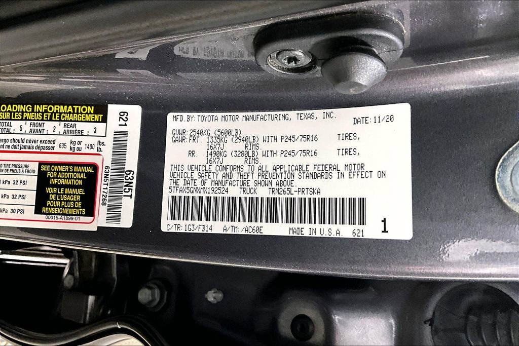 Used 2021 Toyota Tacoma SR image 32