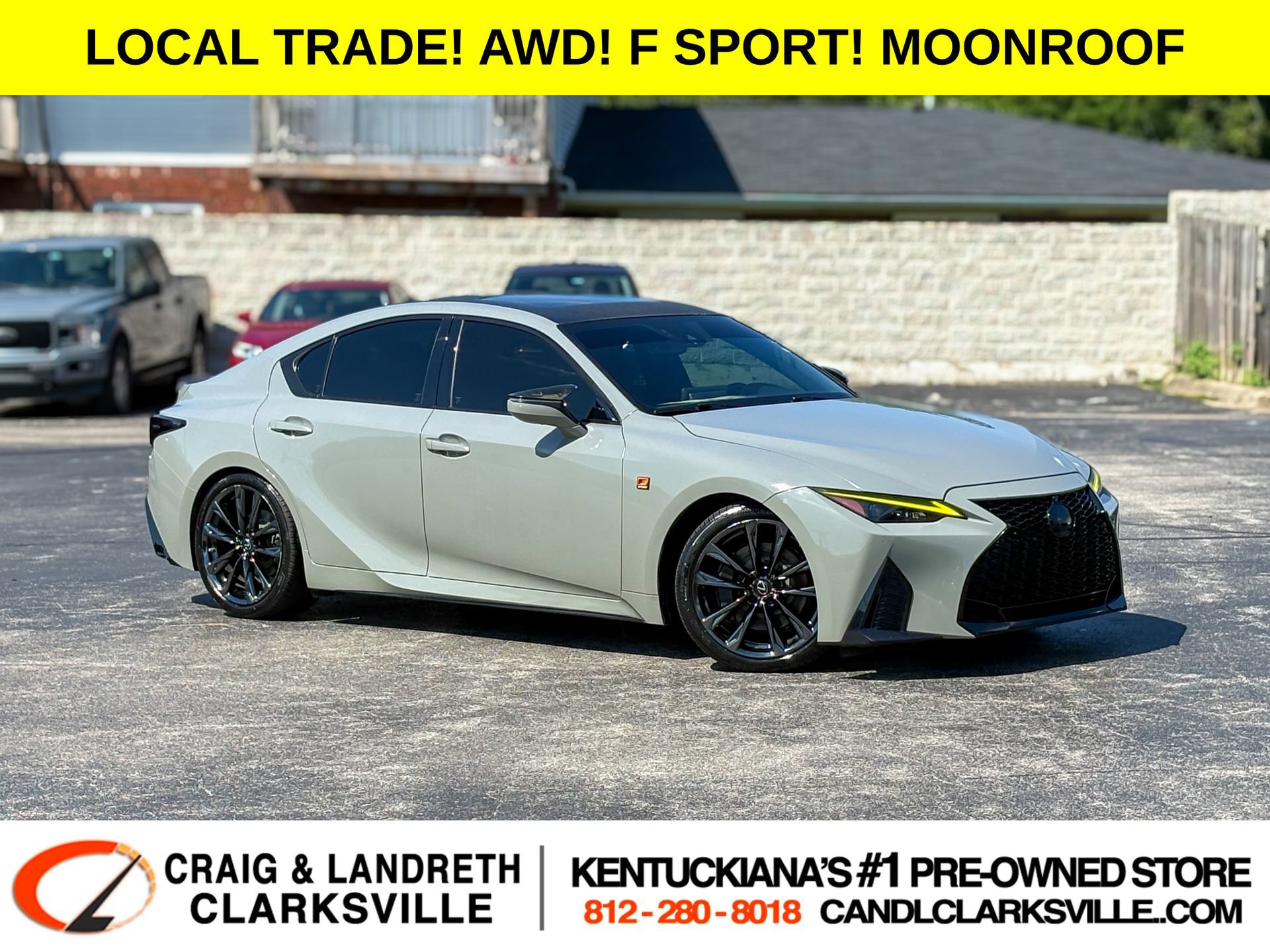 Used 2021 Lexus IS 350 F Sport AWD/4WD video 1