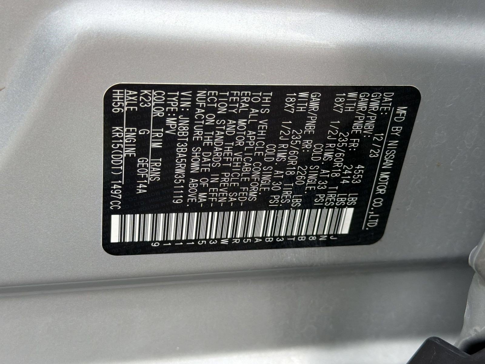 Used 2024 Nissan Rogue SV FWD image 18