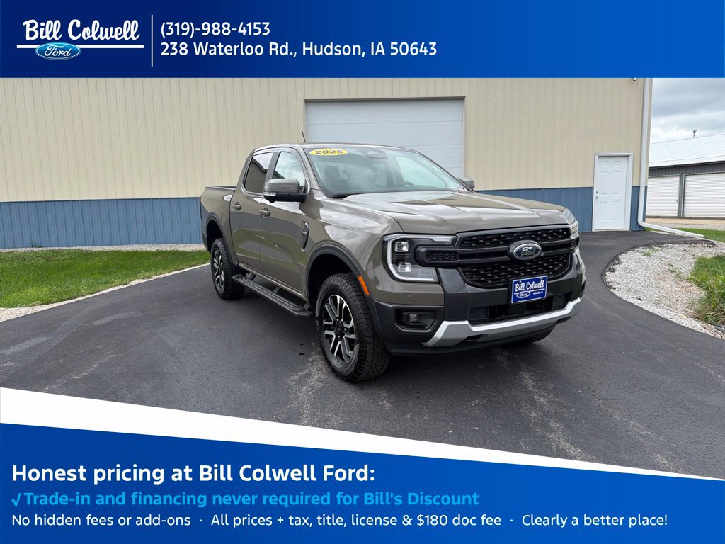 Certified 2025 Ford Ranger Lariat w/ Trailer Tow Package