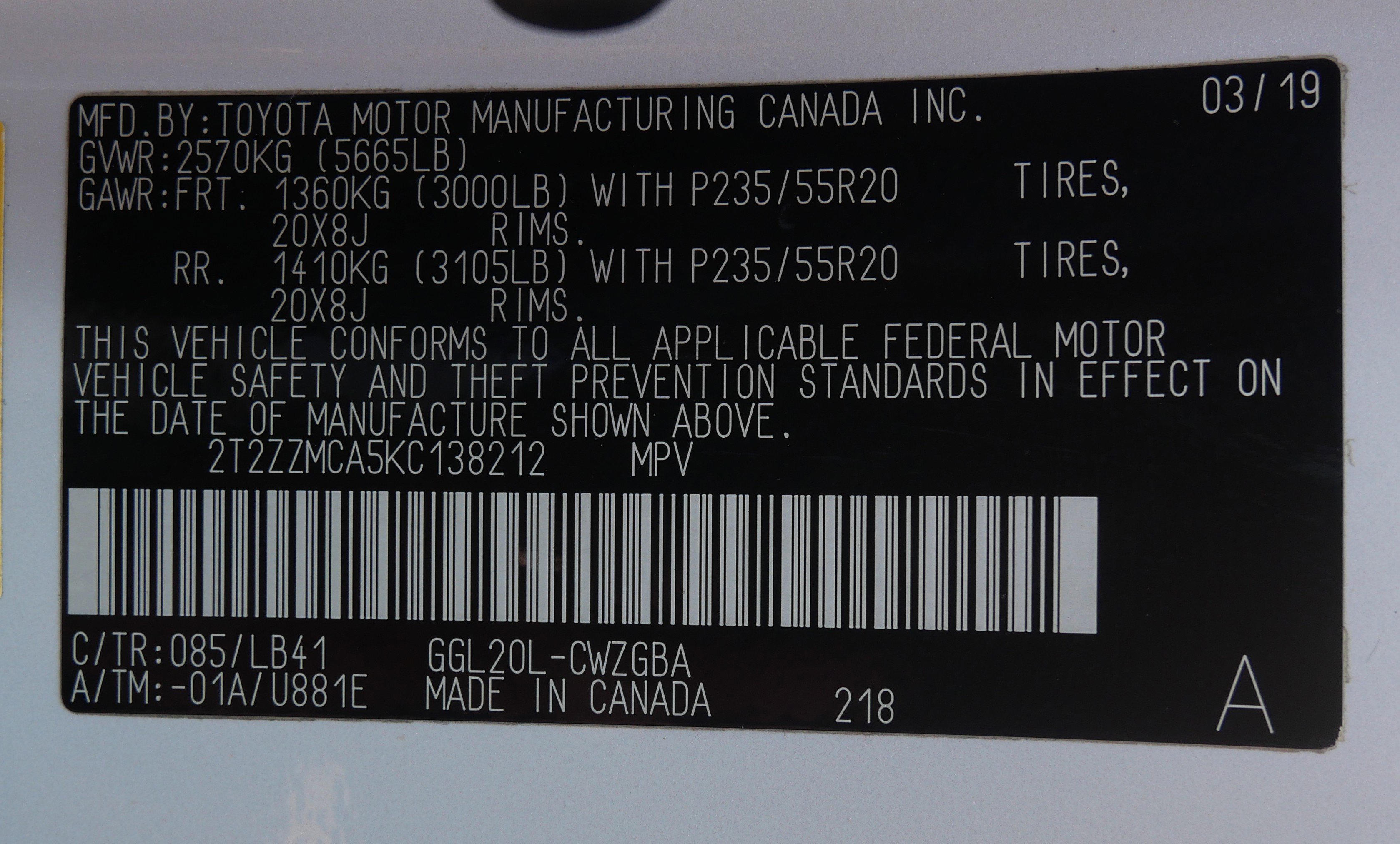 Used 2019 Lexus RX 350 FWD image 19