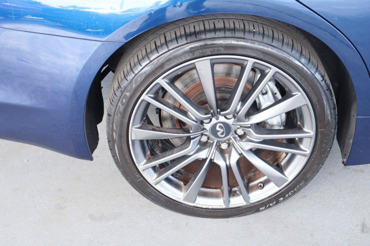 Used 2016 INFINITI Q50 Red Sport 400 RWD image 41