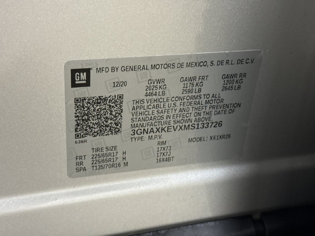 Used 2021 Chevrolet Equinox LT FWD image 27